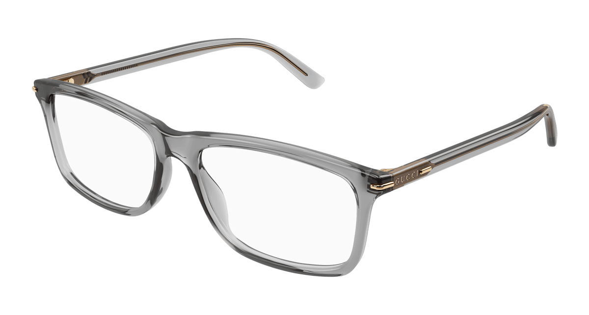 Gucci GG1447O Eyeglasses - Grey / Transparent (004)