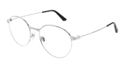 Cartier CT0405O Eyeglasses - Silver / Transparent (002)