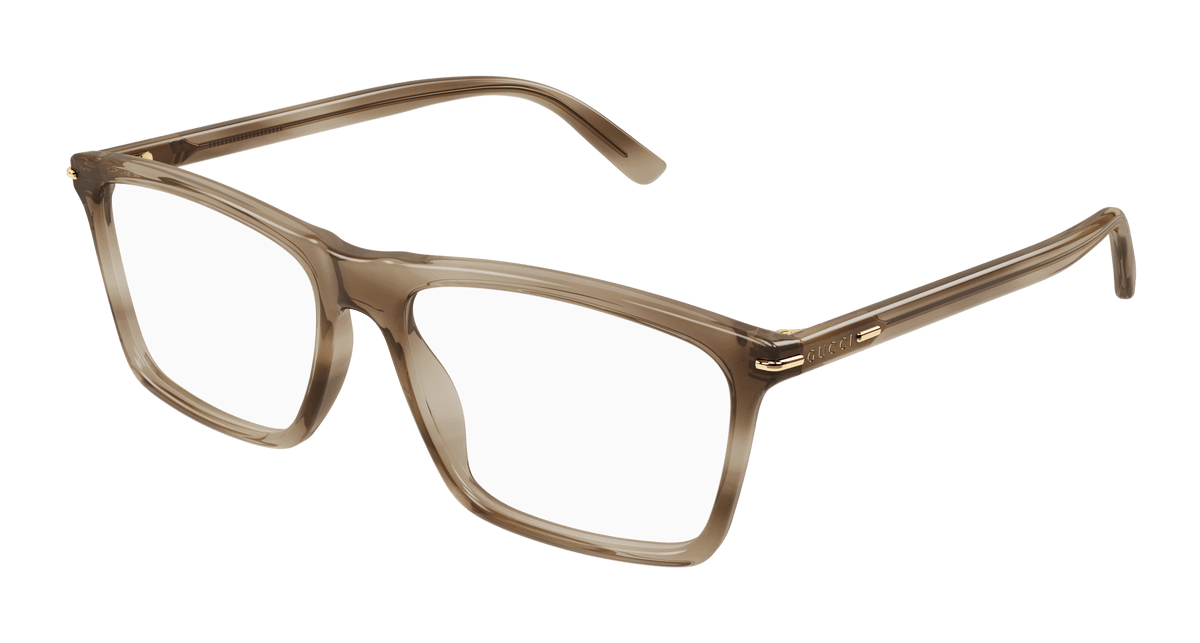 Gucci GG1445O Eyeglasses - Havana / Transparent (003)