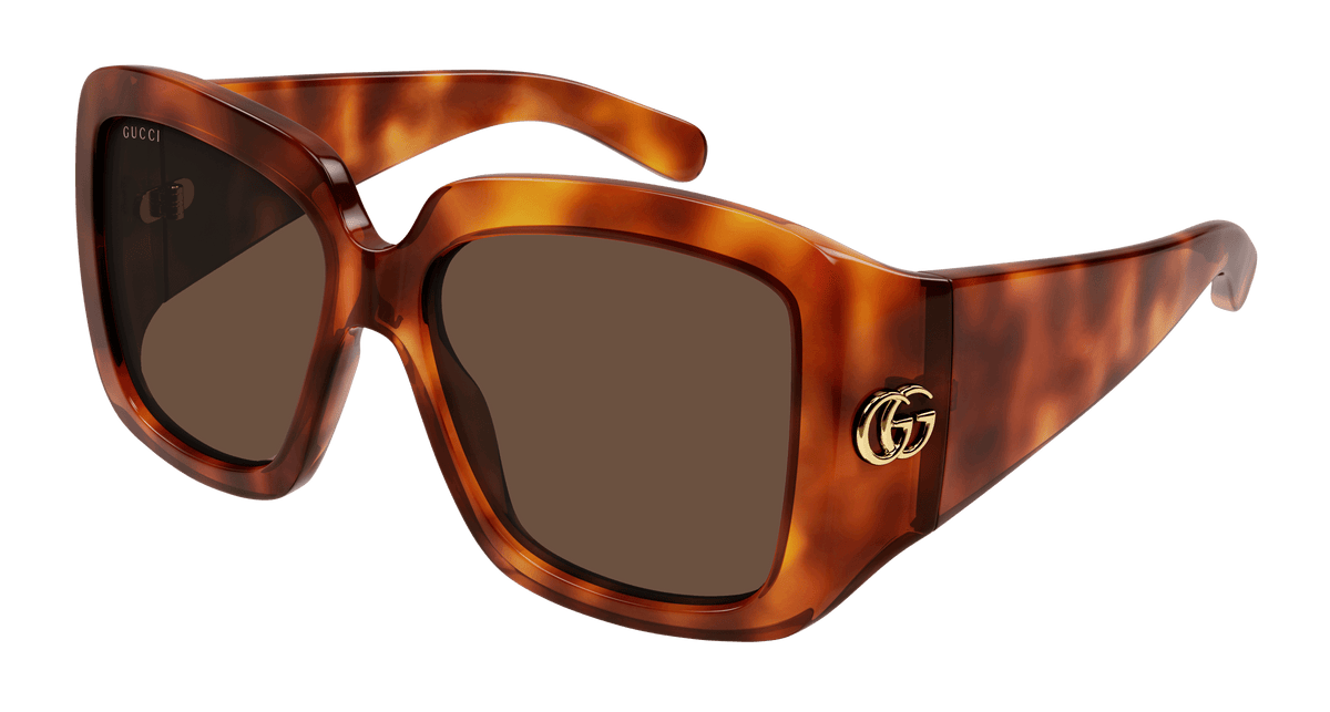 Gucci GG1402S Sunglasses - Havana / Brown (002)
