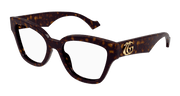 Gucci GG1424O Eyeglasses - Havana / Transparent (006)