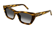 Saint Laurent SL 276 MICA Sunglasses - Havana / Grey (044)