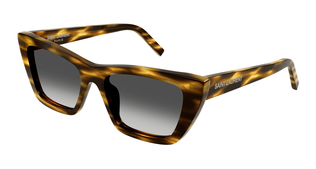 Saint Laurent SL 276 MICA Sunglasses - Havana / Grey (044)