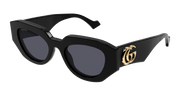 Gucci GG1421S Sunglasses - Black / Grey (001)