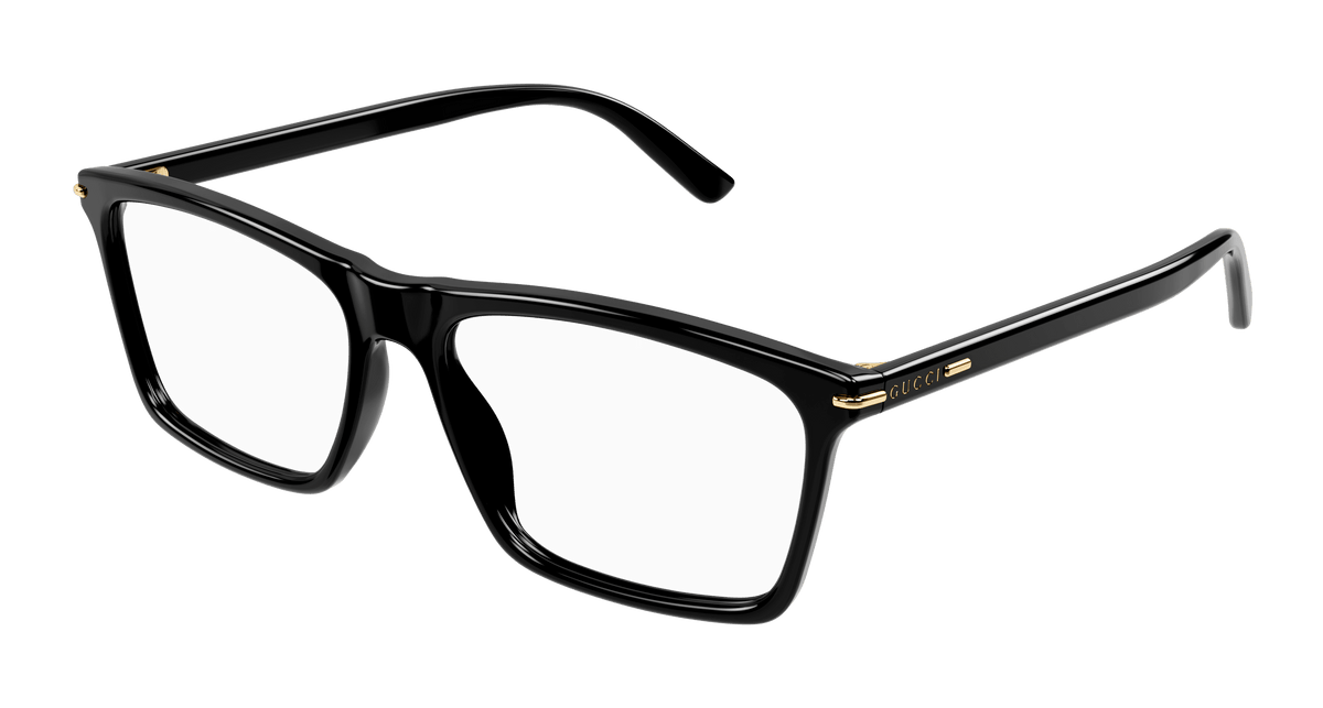 Gucci GG1445O Eyeglasses - Black / Transparent (005)