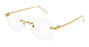 Cartier CT0458O Eyeglasses - Gold / Transparent (002)