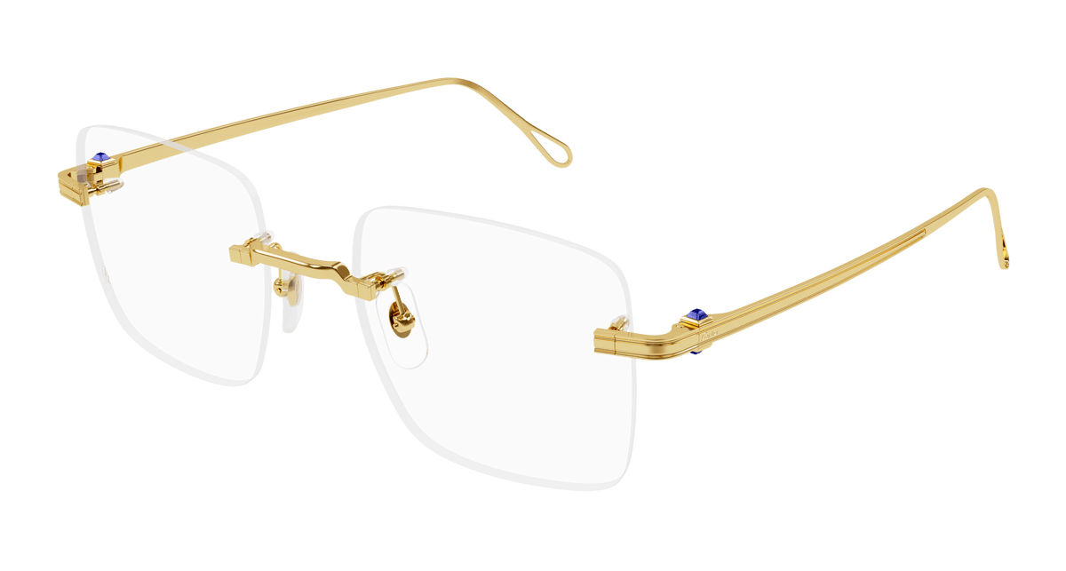 Cartier CT0458O Eyeglasses - Gold / Transparent (002)
