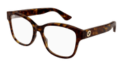 Gucci GG1340O Eyeglasses - Havana / Transparent (002)