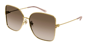 Gucci GG1282SA Sunglasses - Gold / Brown (003)