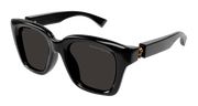Alexander McQueen AM0432SA Sunglasses - Black / Grey (001)
