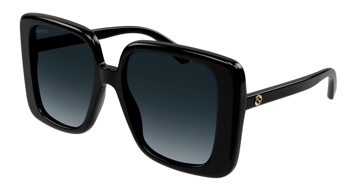 Gucci GG1314S Sunglasses - Black / Grey (001)