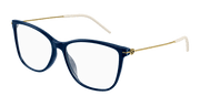 Gucci GG1272O Eyeglasses - Blue / Transparent (003)