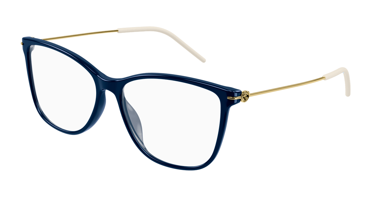 Gucci GG1272O Eyeglasses - Blue / Transparent (003)