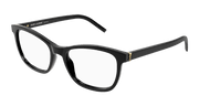 Saint Laurent SL M121 Eyeglasses - Black / Transparent (001)