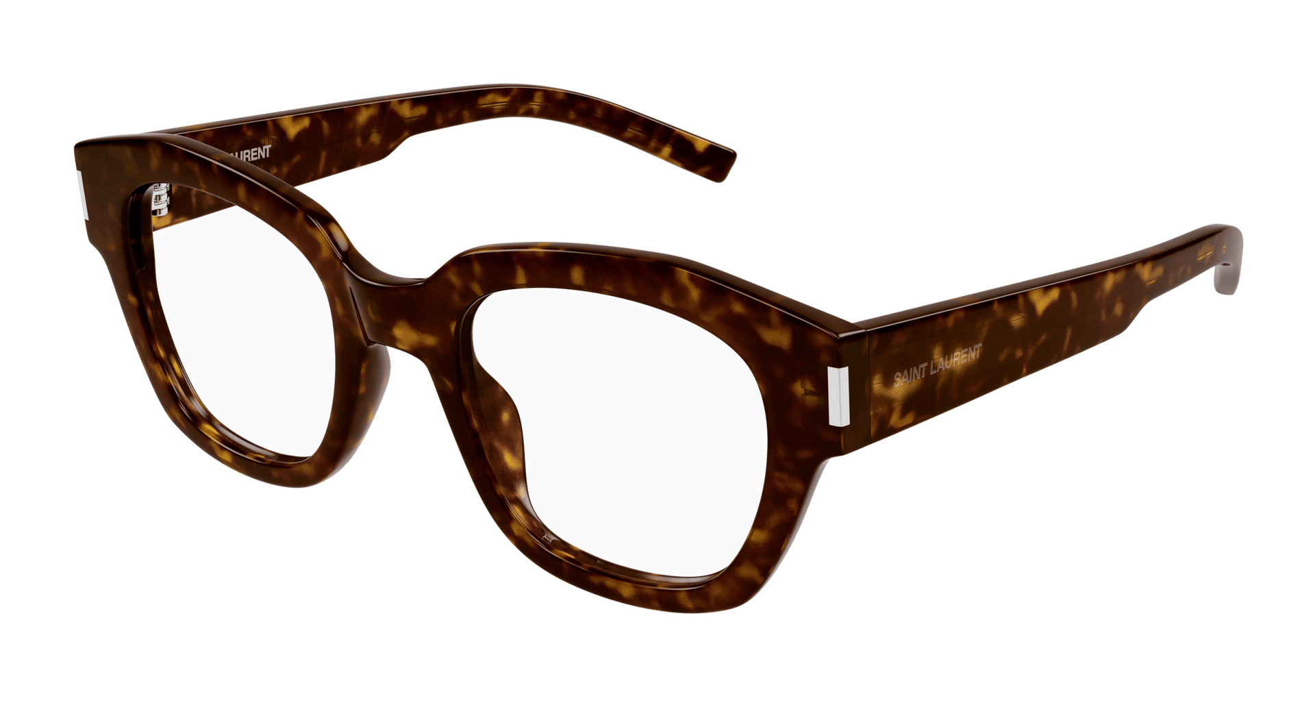 Saint Laurent SL 640 Eyeglasses - Havana / Transparent (002)