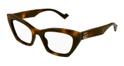 Gucci GG1334O Eyeglasses - Havana / Transparent (002)