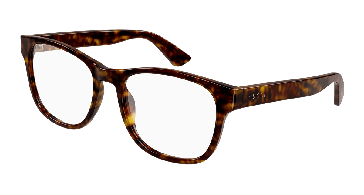 Gucci GG1344O Eyeglasses - Havana / Transparent (002)