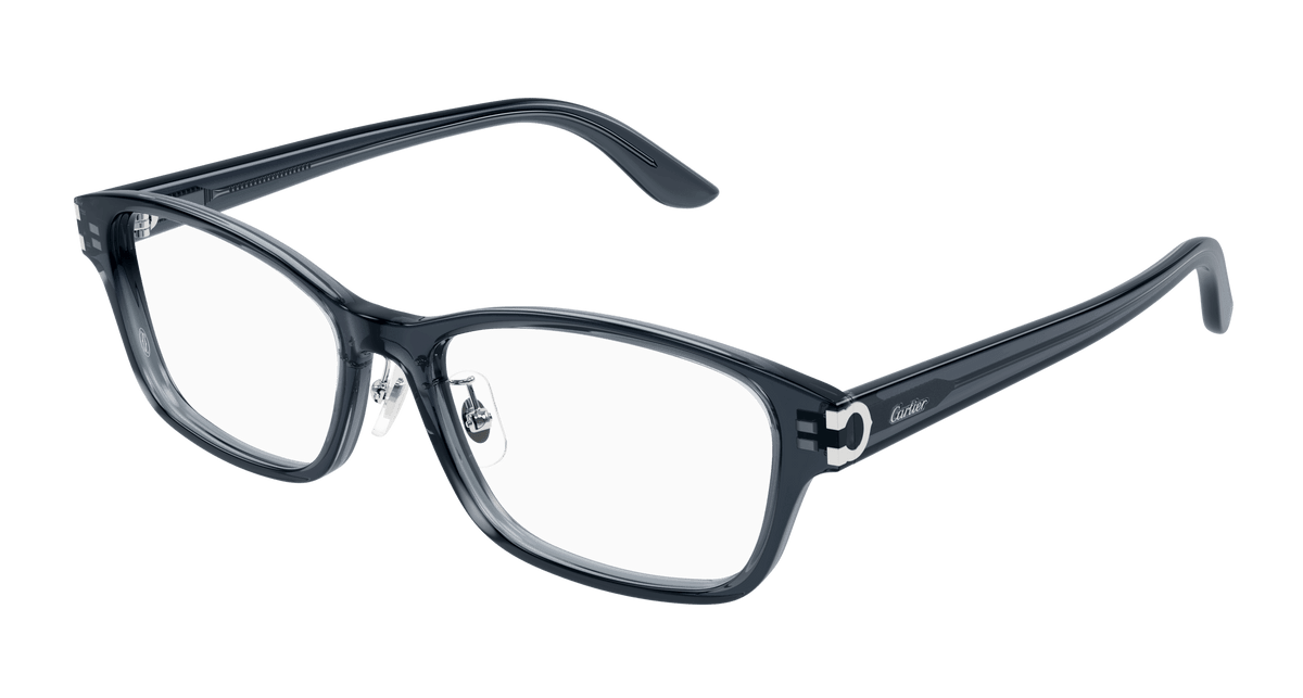 Cartier CT0457OJ Eyeglasses - Grey / Transparent (002)