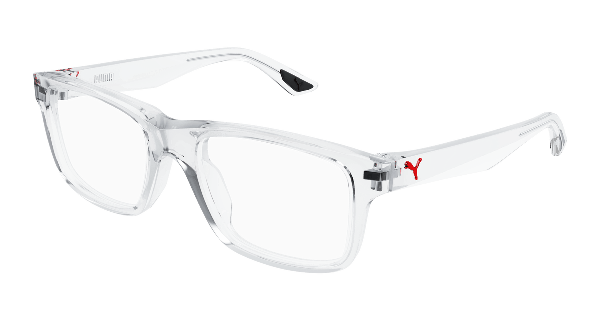 Puma PU0405O Eyeglasses - Crystal / Transparent (004)