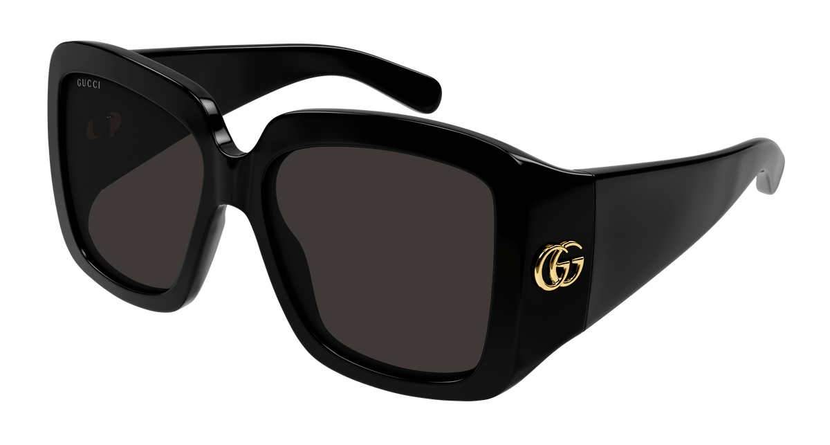 Gucci GG1402S Sunglasses - Black / Grey (001)