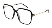 Gucci GG1271O Eyeglasses - Black / Transparent (001)