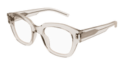 Saint Laurent SL 640 Eyeglasses - Beige / Transparent (004)