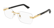 Cartier CT0411O Eyeglasses - Gold / Transparent (001)