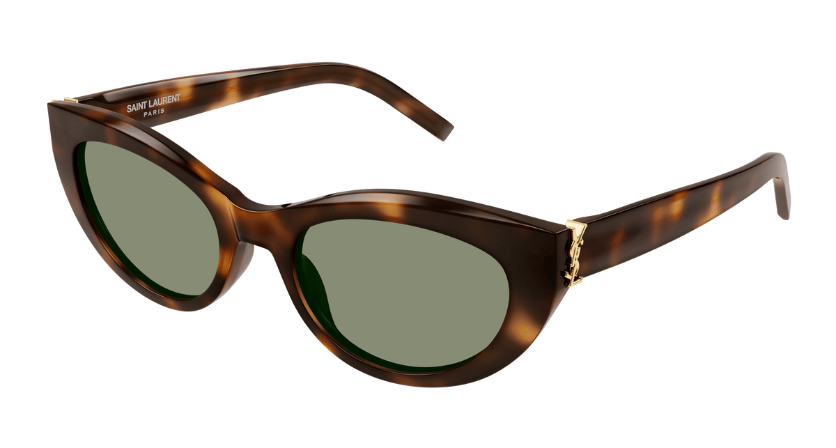 Saint Laurent SL M115 Sunglasses - Havana / Green (003)
