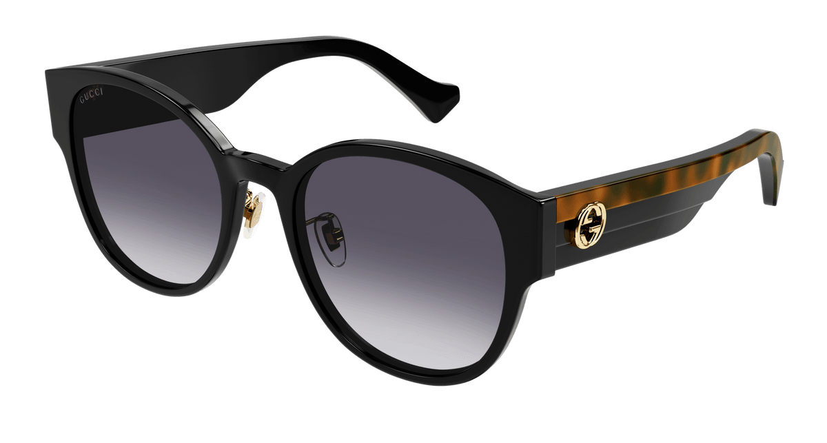 Gucci GG1304SK Sunglasses - Black / Grey (001)