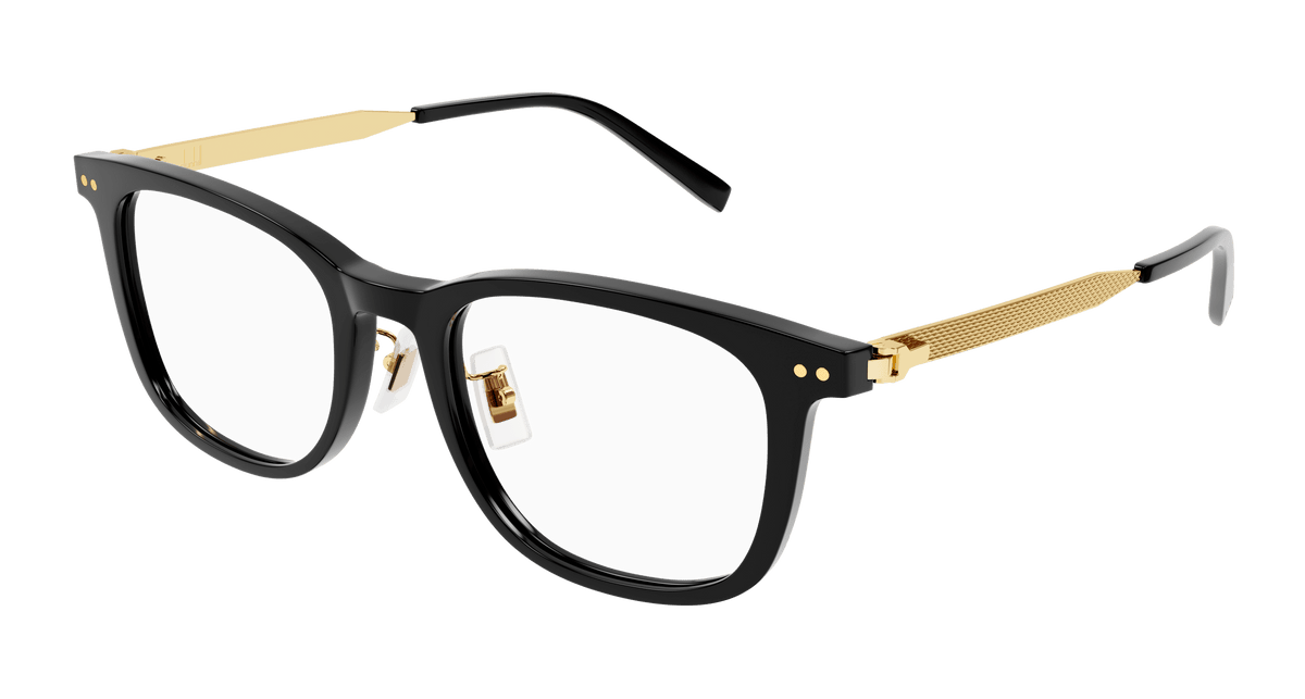 Dunhill DU0072OA Eyeglasses - Black / Transparent (006)