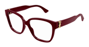 Cartier CT0451O Eyeglasses - Red / Transparent (004)