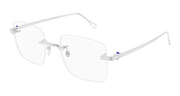 Cartier CT0458O Eyeglasses - Silver / Transparent (003)