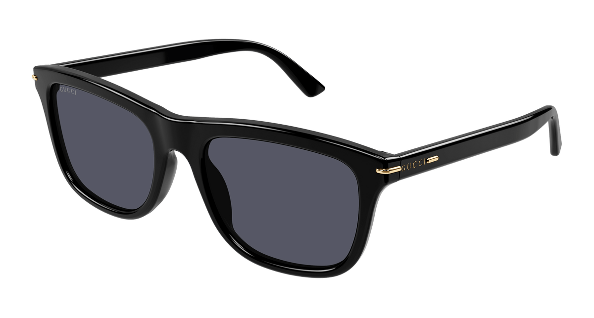 Gucci GG1444S Sunglasses - Black / Grey (001)