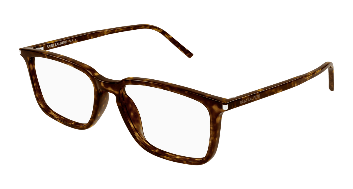 Saint Laurent SL 645/F Eyeglasses - Havana / Transparent (002)