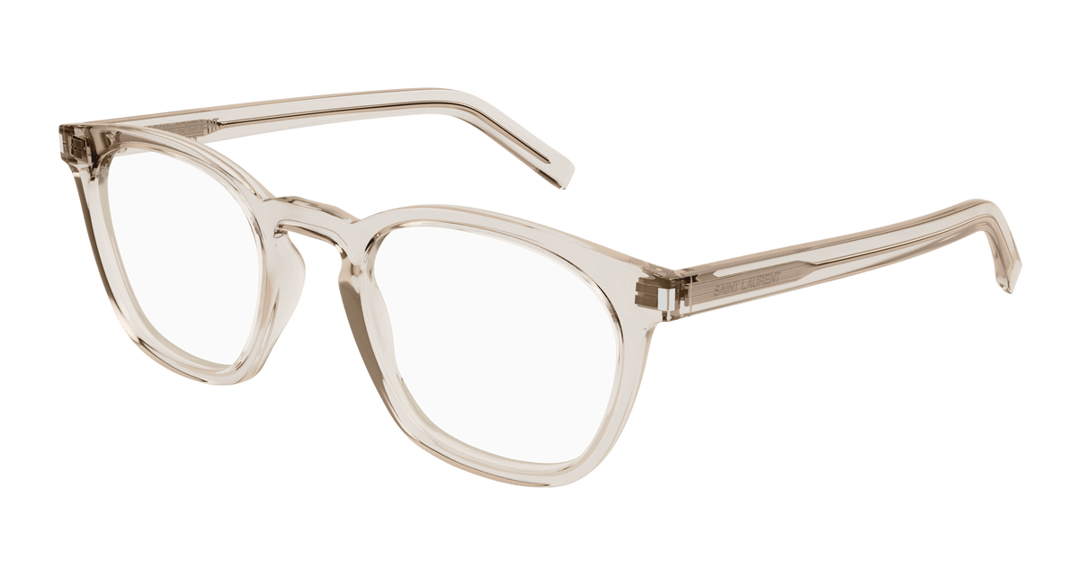 Saint Laurent SL 28 OPT Eyeglasses - Beige / Transparent (004)