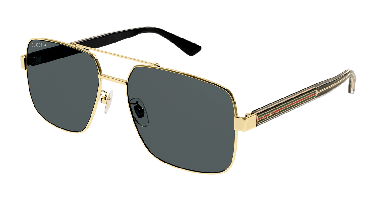 Gucci GG0529S Sunglasses - Gold / Smoke (005)