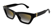 Cartier CT0437S Sunglasses - Black / Grey (001)