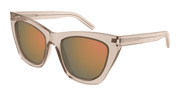 Saint Laurent SL 214 KATE Sunglasses - Nude / Copper (023)