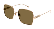Gucci GG1434S Sunglasses - Gold / Brown (002)