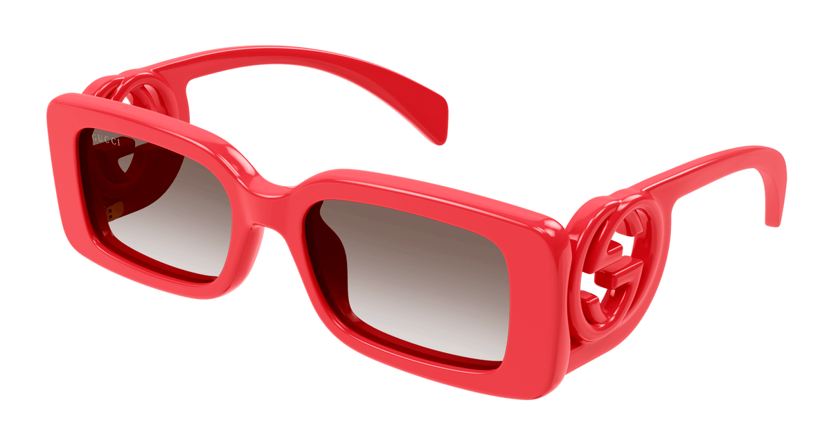 Gucci GG1325S Sunglasses - Red / Brown (005)