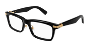 Cartier CT0420OA Eyeglasses - Black / Transparent (001)