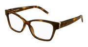 Saint Laurent SL M116 Eyeglasses - Havana / Transparent (002)