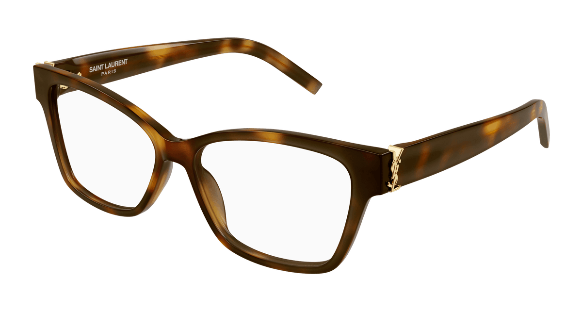 Saint Laurent SL M116 Eyeglasses - Havana / Transparent (002)