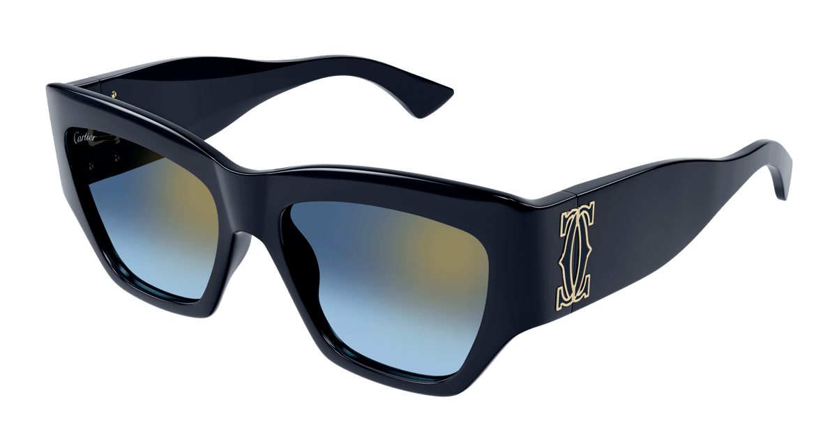 Cartier CT0435S Sunglasses - Blue (004)