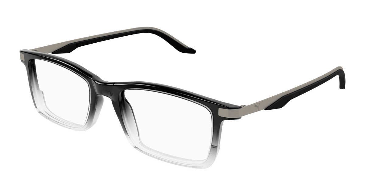 Puma PU0410O Eyeglasses - Black / Transparent (004)