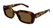 Saint Laurent SL M130 Sunglasses - Havana / Brown (004)