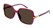 Gucci GG1449S Sunglasses - Burgundy / Brown (004)