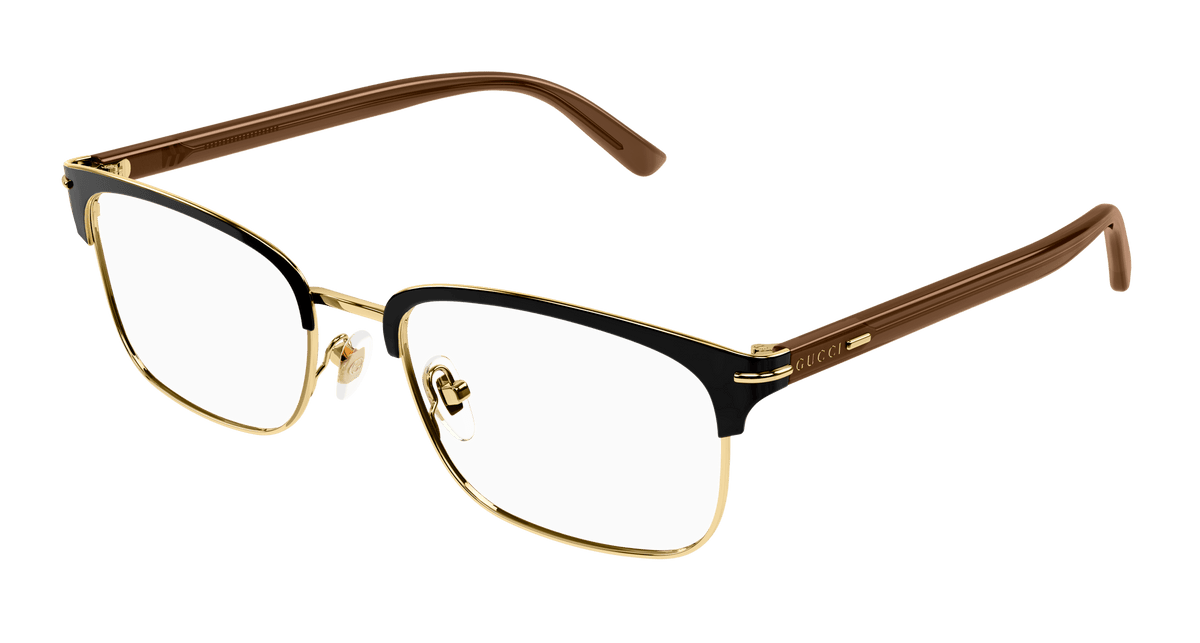 Gucci GG1448O Eyeglasses - Gold / Transparent (002)