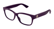 Gucci GG1341O Eyeglasses - Burgundy / Transparent (004)