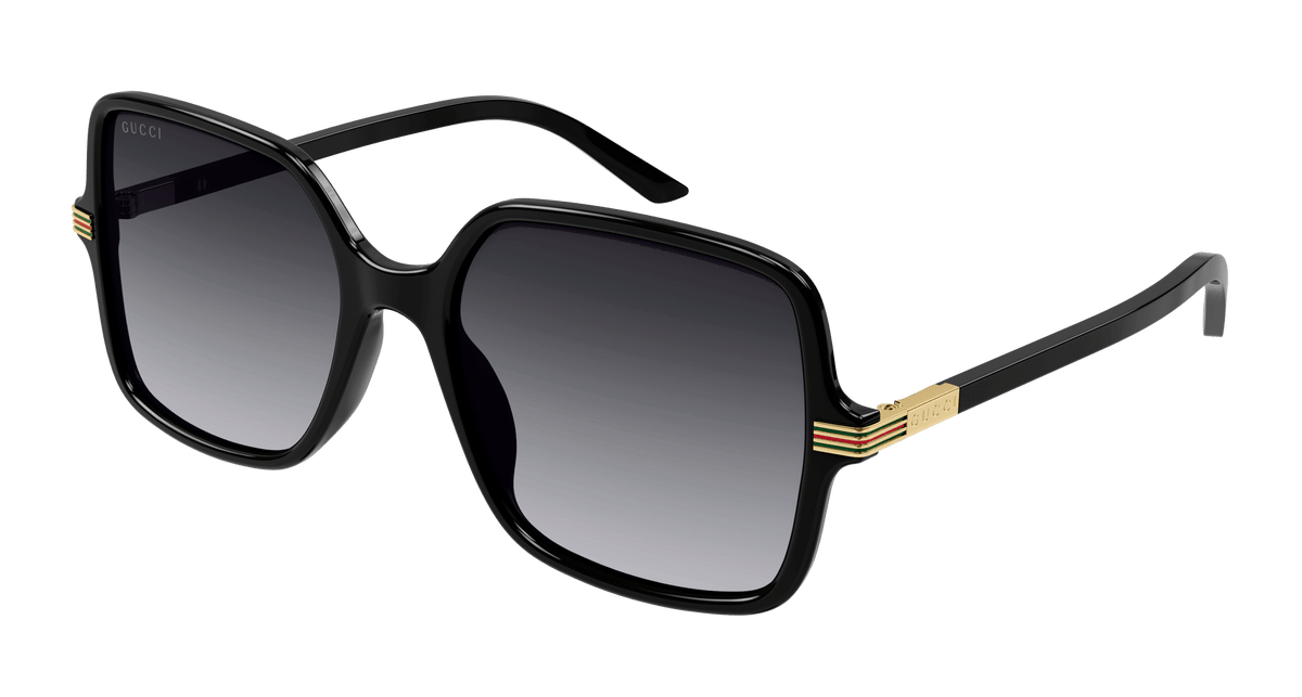 Gucci GG1449S Sunglasses - Black / Grey (001)
